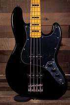 Squier Classic Vibe &#39;70s Jazz Bass, Maple FB, Black - £359.63 GBP