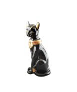 Lenox Black Jeweled Cat Figurine Bastets Beauty FREE SHIPPING Vtg - £37.88 GBP