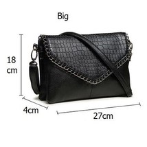 Casual Crossbody Bag Female Messenger Bags black PU Leather Women&#39;s Shoulder Bag - £27.60 GBP