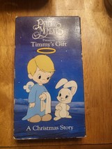 Precious Moments Presents Timmy&#39;s Gift A CHRISTMAS STORY (1991, VHS) McD... - £5.64 GBP
