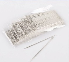 25 Pc lot Stainless Steel Large Eye Sewing Needles 10 SIZES!!! HUGE Inve... - $3.39