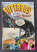 Superboy # 28...Poor grade--missing back cover + centerfold..1953 comic book--RF - $23.95