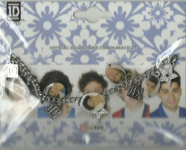 One Direction group/world 2012 Official Merchandise Charm Bracelet Sealed 1D - £9.34 GBP