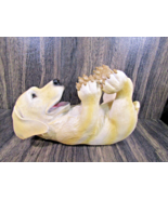 Lucky Dog Golden Lab Wine Bottle Holder for Tabletop Countertop Wine Rac... - $39.59