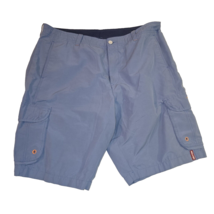 Tommy Bahama Relax Cargo Light Blue Men&#39;s Size 38 Shorts Comfort Casual - $23.55