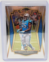 2020 Panini Select Derrick Brown Premier Level #187 Rookie Carolina Panthers - £1.47 GBP