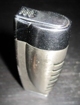 Vintage SILVER MATCH Novelty Gas Butane JET Lighter - $13.99