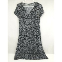 Apt 9 Stretch Women&#39;s Black &amp; White Sleeveless Dress Chevron Design Size... - $16.48
