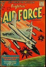 Fightin&#39; Air Force #8 1957- Charlton War Comic- Grounded Eagles VG - $36.38