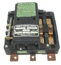 AUTOMATIC SWITCH CO. 920-926 REMOTE CONTROL SWITCH 60AMPS. CATALOG NO. 926 - $380.00