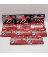 Lot of 11 New TDK D90 Blank Audio Cassette Tapes 90 Minute High Output - $28.66 CAD