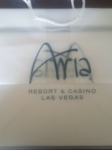 Aria Resort &amp; Casino Las Vegas  White/Clear Bag-Brand New-SHIPS N 24 HOURS - $29.58
