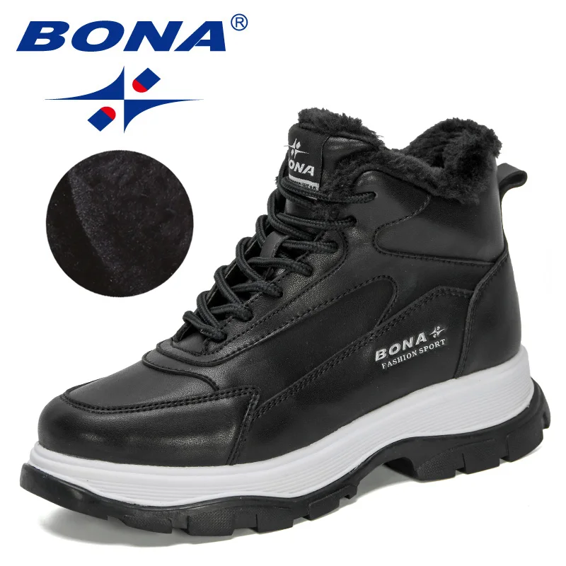BONA 2024 New Designers Clics Winter Snow Boots Women Fashion Casual High-top Sh - £215.45 GBP