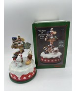 Enesco The Signs Of Christmas Wind/Light Up I&#39;LL BE HOME FOR CHRISTMAS R... - $25.88