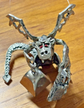 Dragon Princess Pewter Red Eyed Dragon with "OverKnight Bag" and Bell - $29.40