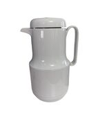 Vintage Phoenix White Thermal Carafe Coffee Pot Glass Liner Made in Taiw... - $25.20