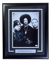 Snoop Dogg &amp; Ice Cube Signed Framed 11x14 Photo JSA - £383.18 GBP