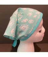 Cotton Head Kerchief &quot;Abstract Eyes” Lightweight, One Size, Head  Cover,... - $20.31 CAD