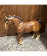 Vintage Breyer Clydesdale Stallion Red &amp; White Bobs #80 Bay Draft Horse - €25,51 EUR