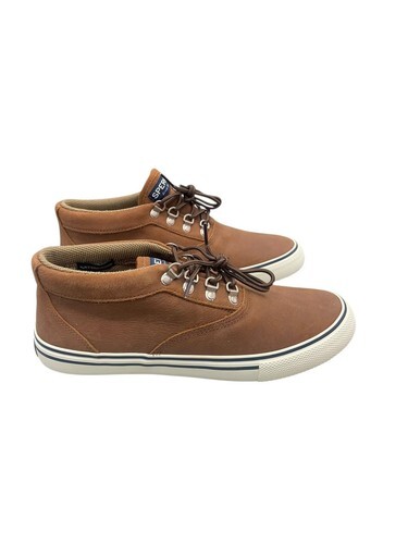 Sperry Men Striper Storm Mid WP Chukka STS22642 Tan Leather Size 10.5 M (D) - $59.40