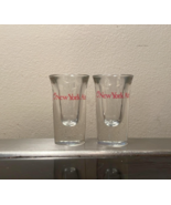 NEW YORK AIR AIRWAYS AIRLINES SHOT GLASSES - $271.99 MXN