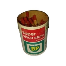 BP Gasoline Super Visco-static Matchbook Match Box Shaped like Oil Can - $465.99 MXN
