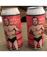 Lot of 2 Whipper Billy Watson EMPTY Beer Cans NWA STAMPEDE WRESTLING  NO... - $33.83 CAD