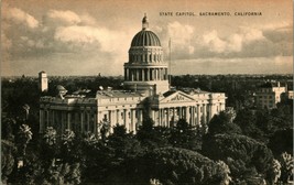 State Capitol Building Sacramento California CA UNP Unused DB Postcard E9 - £5.38 GBP