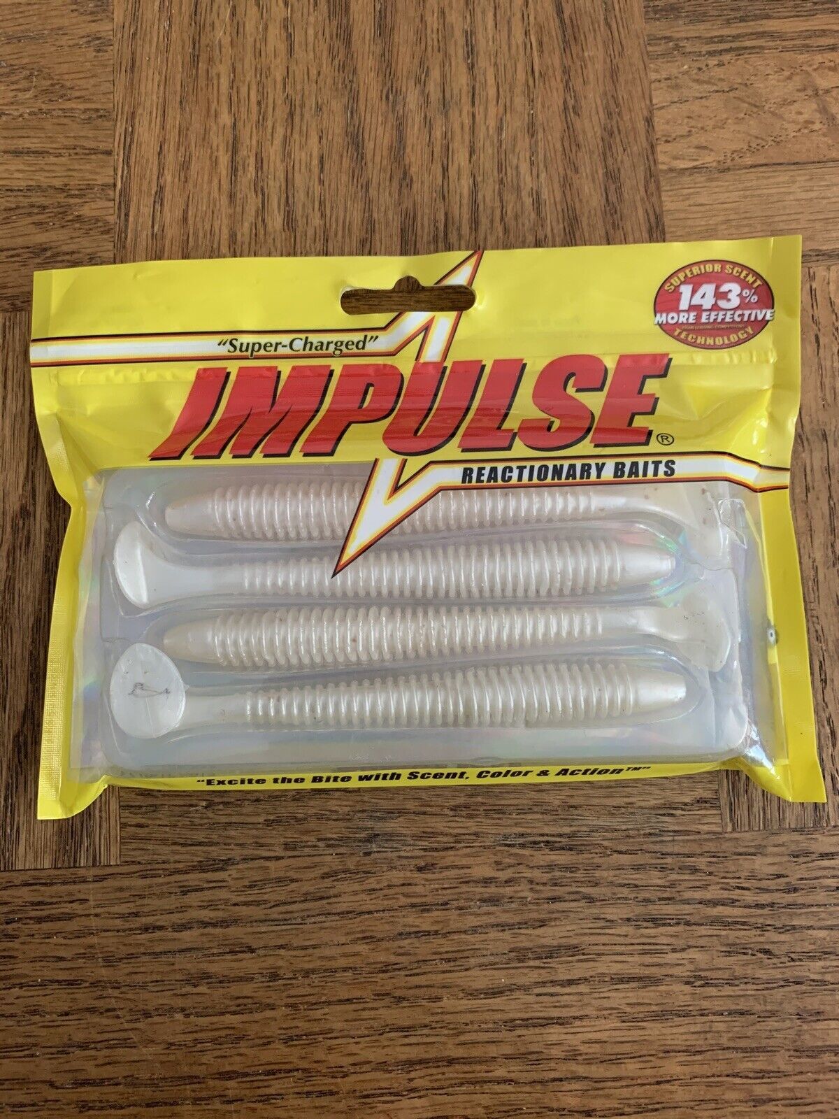 Impulse Reactionary Baits White Pearl 4.5 IN - $5.82