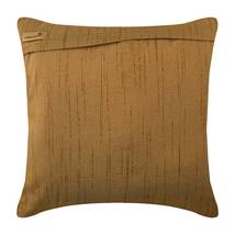16&quot;x16&quot; Silk Gold Throw Pillows Cover For Couch, Unfolding Gold Copper - £26.17 GBP+