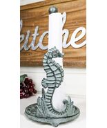 Cast Iron Marine Seahorse With Scroll Pattern Base Kitchen Paper Towel H... - €30,93 EUR