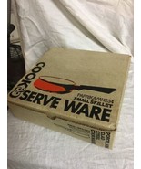 VINTAGE COOK &amp; SERVE WARE PAPRIKA SMALL SKILLET NIB New in Box porcelain... - €26,05 EUR