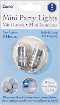 Mini Party Lights Non Blinking White - £13.99 GBP