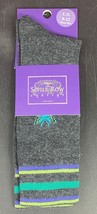 Saville Row London Charcoal Butterfly Socks Cotton Blend New MSRP 29.50 - $11.88