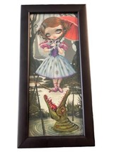 Disney WonderGround Mini Frame Tightrope Girl Jasmine Becket-Griffith Gi... - £156.20 GBP