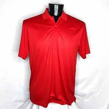 Men&#39;s Polo Shirt Izod Golf Polo Shirt for Men Red Large - £7.59 GBP