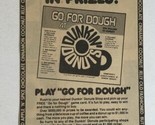 1977 Dunkin Donuts Vintage Print Ad Advertisement pa16 - £7.01 GBP