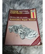 Haynes 1140 Repair Manual for Dodge Daytona &amp; Chrysler Laser 2.2 &amp; 2.5 1... - $241.65 MXN