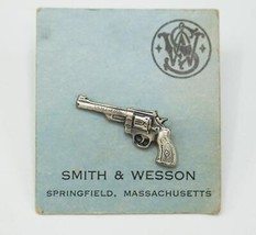 Smith &amp; Wesson Revólver Pistola Pisacorbatas Pin - $49.52