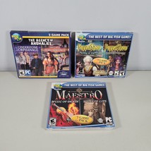 Big Fish PC Game Lot Maestro, Agency Of Anomalies, Puppet Show - £12.51 GBP