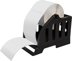 Label Holder for Rolls and Fan-Fold Labels,Black Stand for 4X6" Thermal ... - $11.74