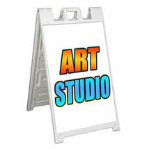 Art Studio Signicade 24x36 Aframe Sidewalk Sign Banner Decal Workshop - £33.73 GBP+