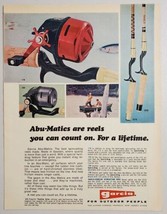 1970 Print Ad Garcia Abu-Matic Fishing Reels  &amp; Conolon Rods Teaneck,New Jersey - £13.22 GBP