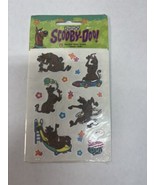 Vintage 2000 Scooby Doo Cartoon Network FUZZY Stickers NIP NOS - €11,77 EUR