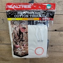 Realtree Men&#39;s Rachel Cotton Thermal Underwear Bottom Size XL/XG 40-42 - $182.85 MXN