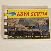 Plastichrome Views Nova Scotia Souvenir Photo Book Let Vintage Box2 - $4.94