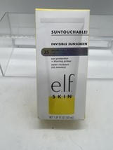Invisible e.l.f. Suntouchable!Sunscreen SPF35 &amp; Blur Primer elf 1.69 COM... - $185.58 MXN