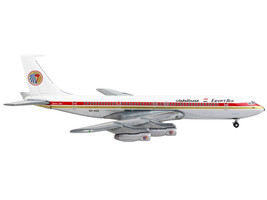 Boeing 707 Commercial Aircraft EgyptAir White w Red Gold Stripes 1/400 Diecast - £43.69 GBP