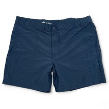 REI Mens XL Shorts Blue Poly Nylon Ripstop 6&quot; Inseam Lightweight Elastic... - £11.99 GBP