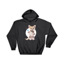 Chihuahua Polka Dots : Gift Hoodie Cute Sweet Pet Animal Dog Patchwork Winter Pu - £28.83 GBP
